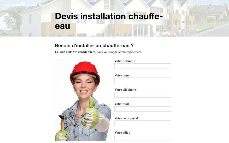 Qui contacter pour une installation de chauffe-eau ?